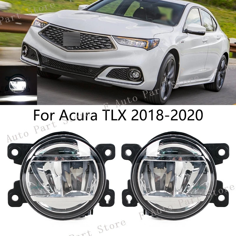Foglamp สําหรับ Acura TLX 2018 2019 2020 กันชนหน้าไฟตัดหมอก