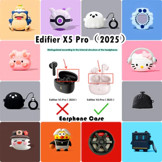 READY STOCK!นําไปใช้กับ Edifier X5 Pro（2025） เคส Case เคสหูฟัง การ์ตูนสร้างสรรค์ ซิลิโคนนุ่ม เคส เคสหูฟัง NO.2