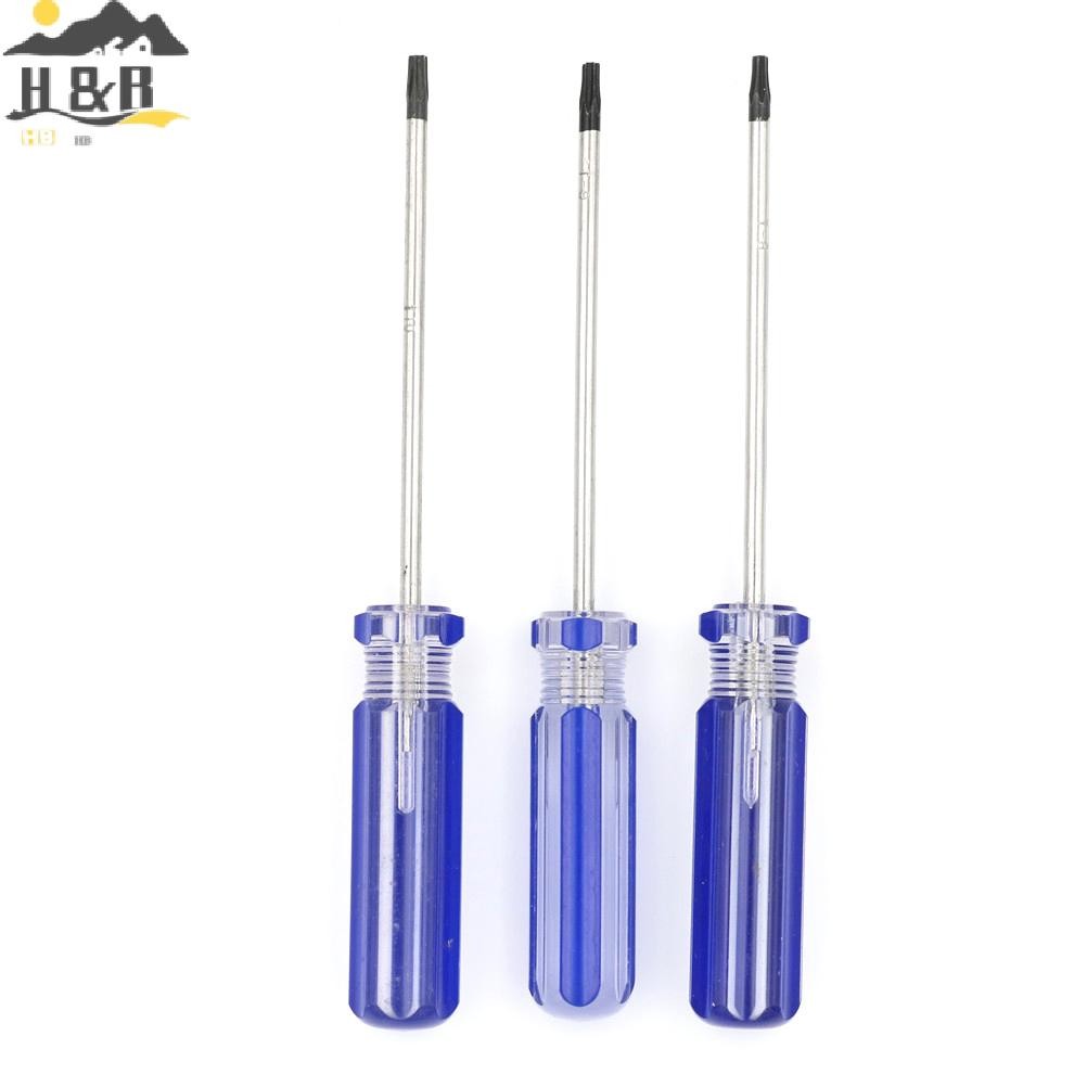 H&B Nov ใหม่ T8/T9/T10 Tamper Proof ไขควงความปลอดภัย Torx Driver Disassembly สําหรับ XBOX PS3 {th}