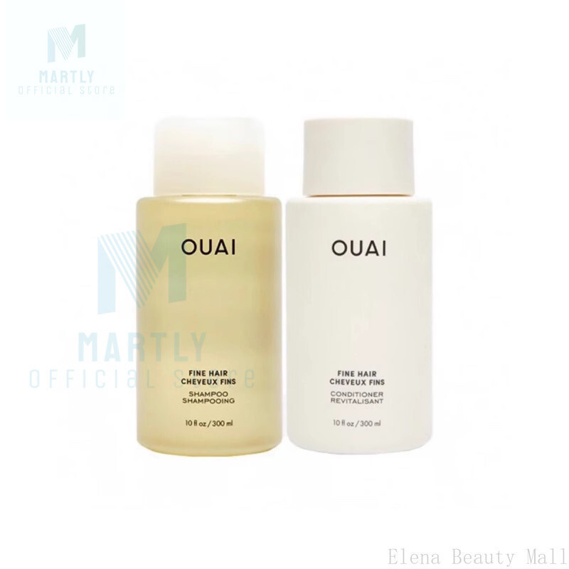 Martly OUAI Fine Hair Shampoo 300ml/Detox Shampoo/Medium Shampoo/Conditioner ของแท้ 100% จาก UsHT99 