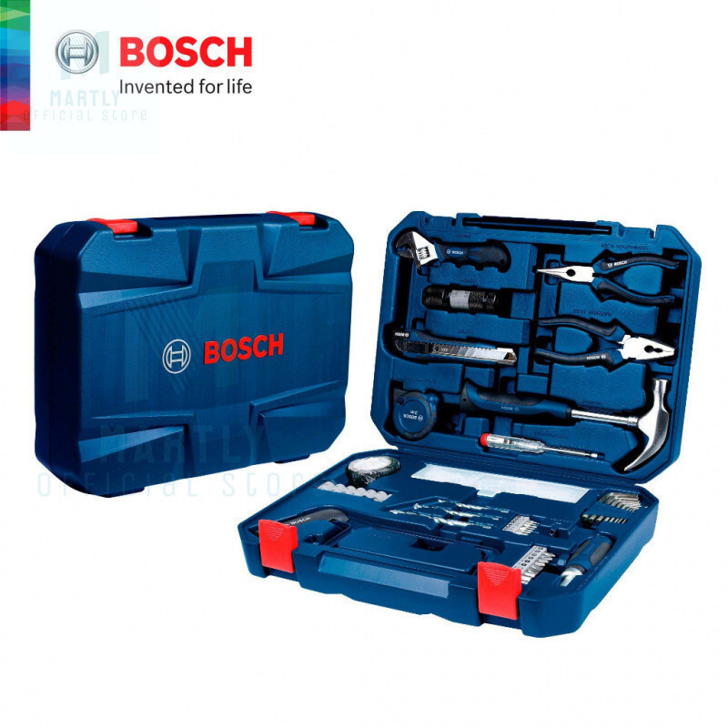 Martly Bosch 108 in 1 MultiFunction ชุดเครื่องมือในครัวเรือน 108 ชิ้นชุดเครื่องมือมือสกรู Bits ค้อนป