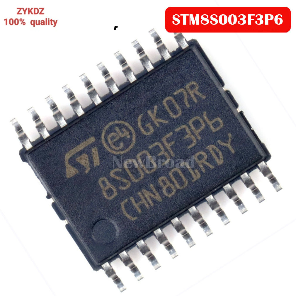 5 ชิ้น/ล็อต STM8S003F3P6 8S003F3P6 STM8S003 STM8S103F3P6 STM8S103 8S103F3P6 TSSOP-20 ในสต็อก