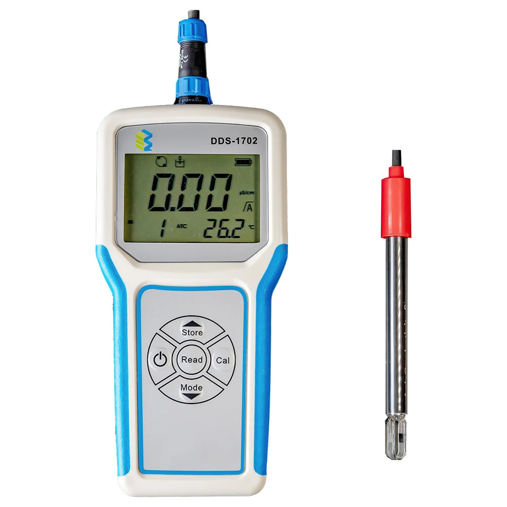 การตรวจสอบคุณภาพน้ํา Tds/ph/do Ppm Controller Ec Meter เครื่องวิเคราะห์การนําไฟฟ้าแบบพกพาอุตสาหกรรม 