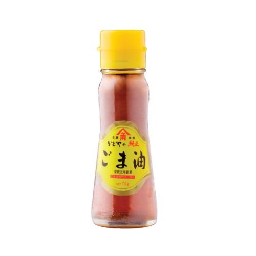 คาโดยะ น้ำมันงาญี่ปุ่นบริสุทธิ์ ขนาด 70 กรัม/ขวด PURE SESAME OIL JUNSEI GOMA ABURA 70G./BOTTLE