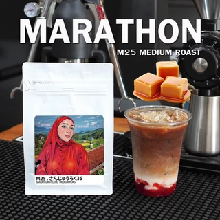 (ร้านโปรโมชั่น) เมล็ดกาแฟเข้ม-หอม-ถึงใจ : MARATHORN HERE BLEND さんじゅうろく36