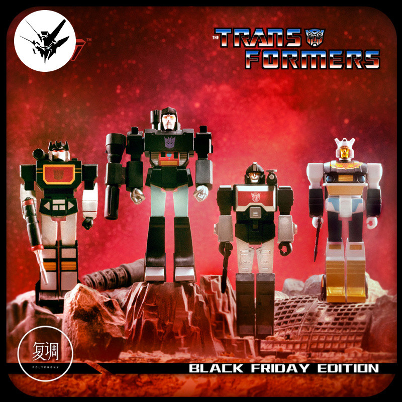 พร้อมสต็อก Super 7 Transformers Black Friday Limited 3.75 แขวนการเปลี่ยนแปลงเล็กน้อย Siege