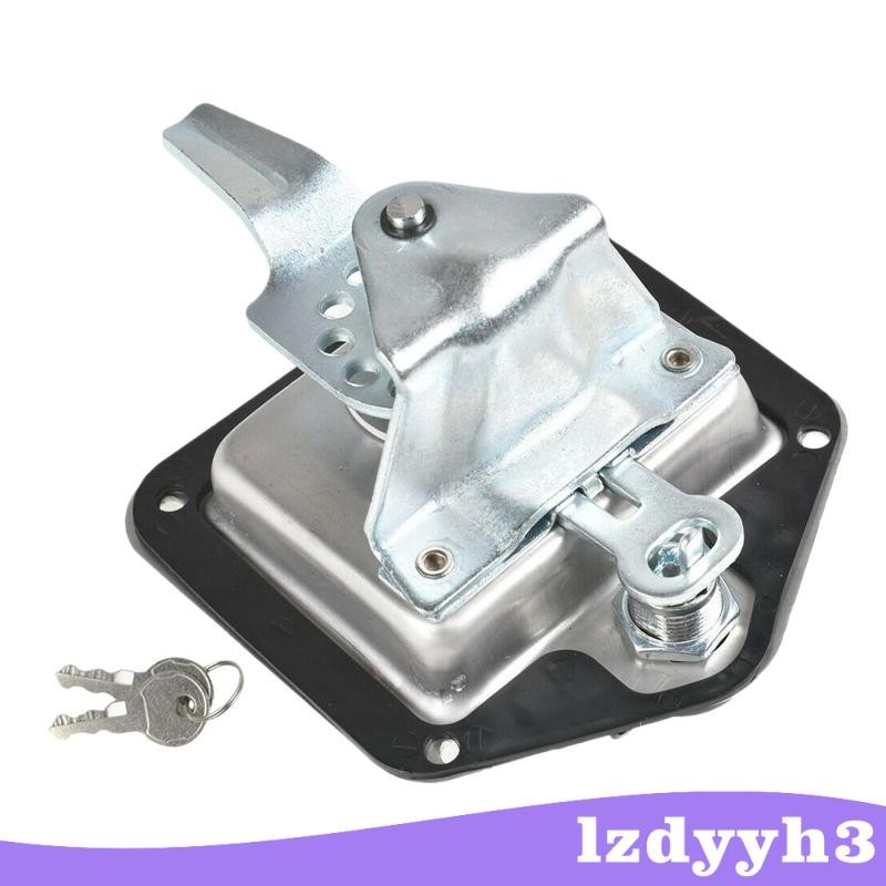 [Lzdyyh3] ล็อคกล่องเครื่องมือรถบรรทุกพร้อมสลักด้าม T 2 ปุ่มสําหรับรถบรรทุกรถพ่วง ATV RV