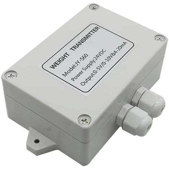เครื่องชั่งน้ําหนักโหลด Cell Amplifier Current Converter น้ําหนักเครื่องส่งสัญญาณ 24Vdc 0-5V 0-10V 4