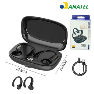 OWS-15 Fones De Ouvido Sem Fio Bluetooth Fone Com Microfones Alta Fidelidade Som Estéreo Toque Inteligente Esportes