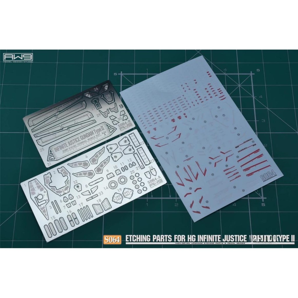 MAD S63 MADWORKS อะไหล่สอนสําหรับ HG INFINITE JUSTICE TYPE 2