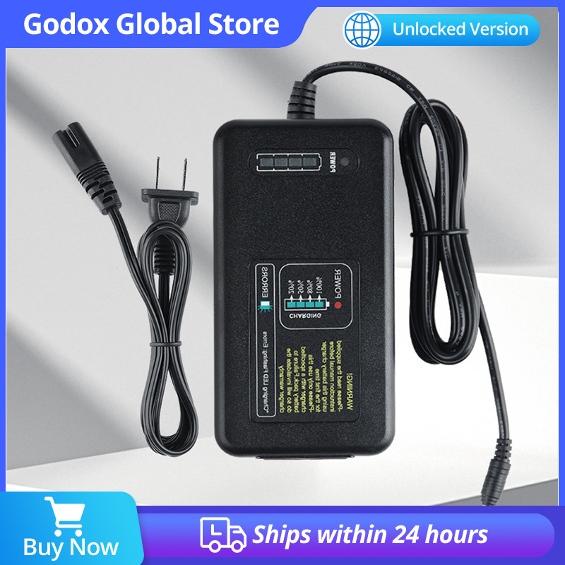 GODOX AD600 Charger WB87 แบตเตอรี่สําหรับ Godox AD600 AD600B AD600BM AD600M แฟลชกลางแจ้ง