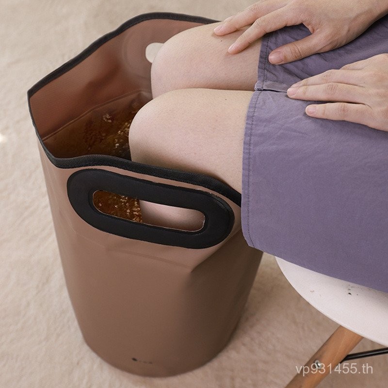 Yao Foot Bath Bag Travel ถังแช่เท้าพับได้เพิ่มความสูงในครัวเรือน Taotao แบบพกพาผลิตภัณฑ์ใหม่ถังแช่เท
