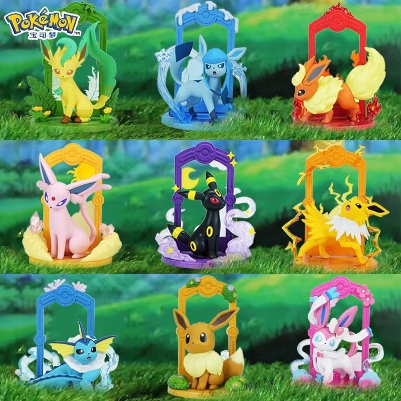 สินค้าใหม่พร้อมสต็อก Lets Play Doctrine Lets Go Pokémon Fairy Eevee Mystery Box Figure Pokemon Gift 