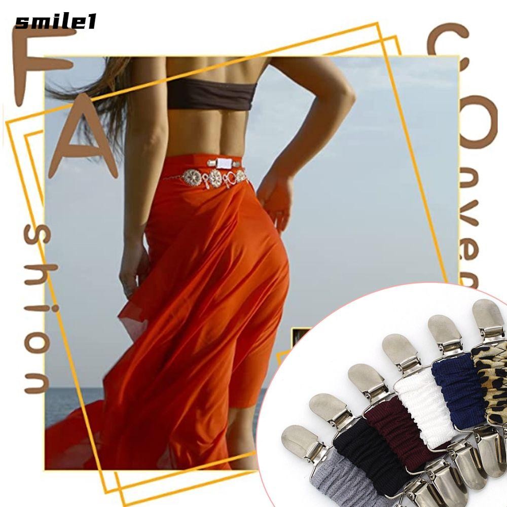 SMILE Fit Dress Cinch Clips Design Fashion Accessories Dress Clips Back Cinch Cardigan Collar Clips