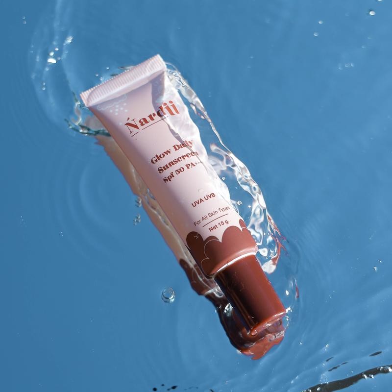 Nardii Glow Daily Sunscreen SPF50+ PA++++ กันแดด Skincare สกินแคร์