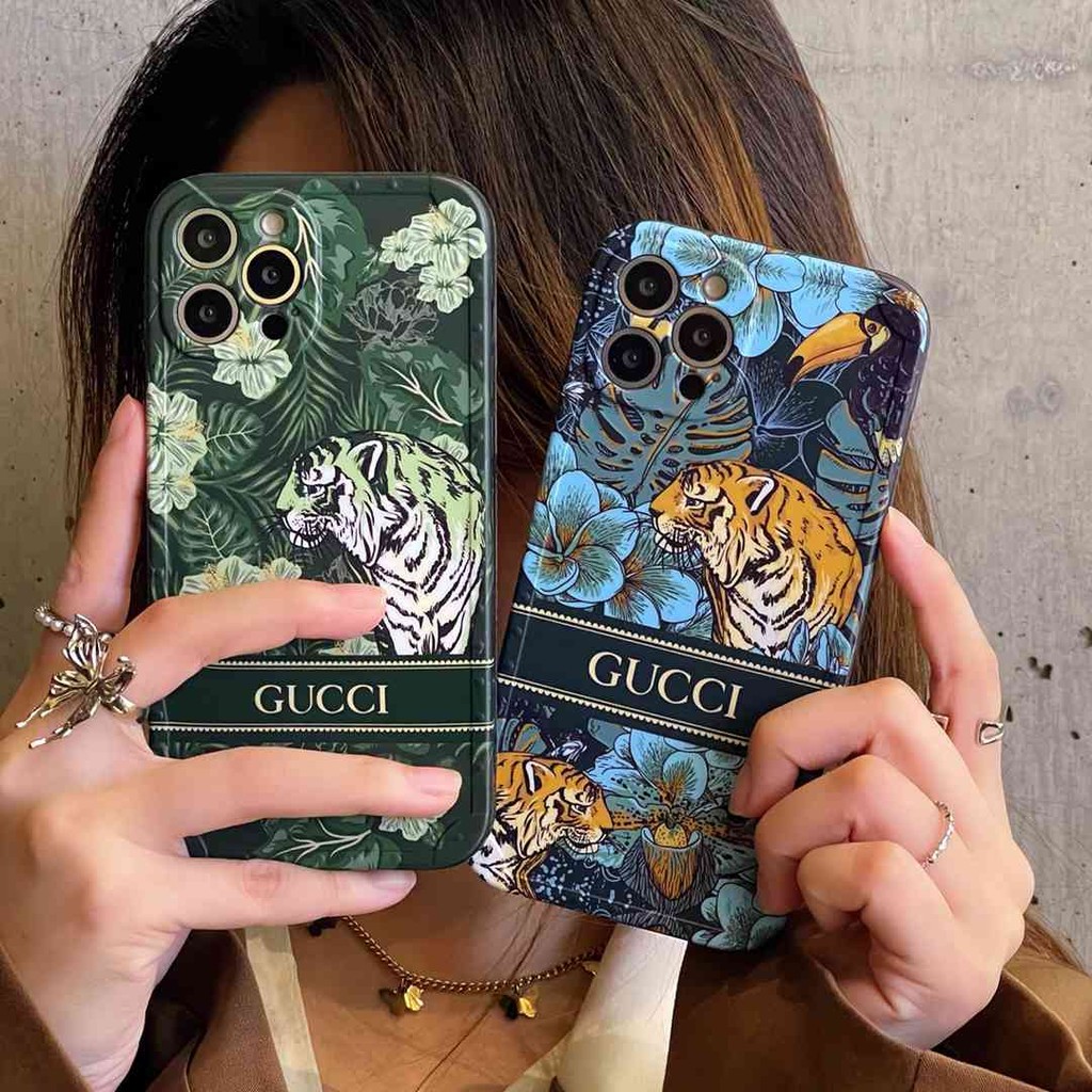 ใหม่แฟชั่นเสือTpuสําหรับiPhone 13 14 15 16 17 Pro Maxตําแหน่งรูที่แม่นยําAnti-fall Soft cover