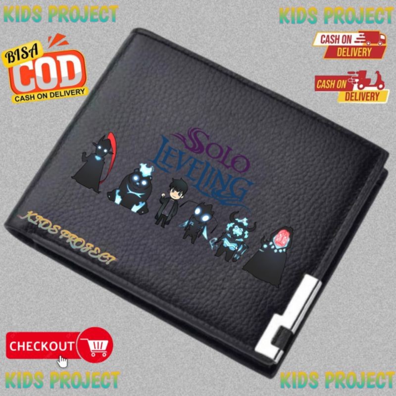 Ahjin Guild Solo Leveling Childrens Wallet - กระเป๋าสตางค์เด็กชายและเด็กหญิง