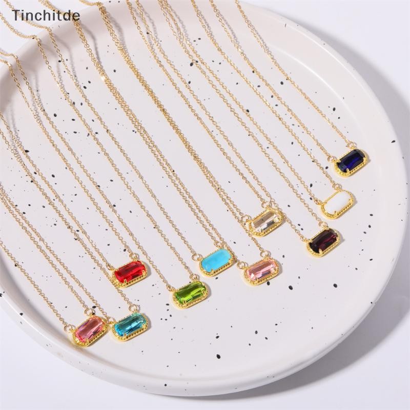 จี้สร้อยคอน่ารักสำหรับผู้หญิง สแตนเลส โคบALT18K คริสตัลซิทริน หรูหราและตามเทรนด์