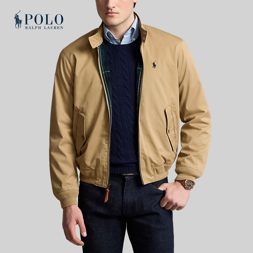 Polo Ralph Lauren เสื้อแจ็คเก็ตผู้ชาย Twill Jacket รุ่น MNPOOTW16021290 สีเบจ
