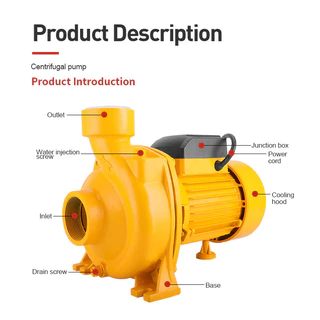 【ของแท้ 100%】ปั๊มหอยโข่ง 1/2/3''แรงม้า ดูดลึก น้ำเยอะ แรงจ๊วดๆ ใบพัดใหญ่x2 ปั๊มน้ำ