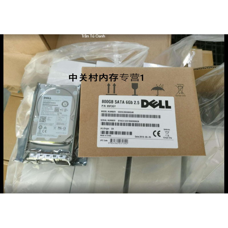 DELL S3610 09F3GY SSD2C2BX800G4R 2.5 SATA SSD 800G 9F3GY盘