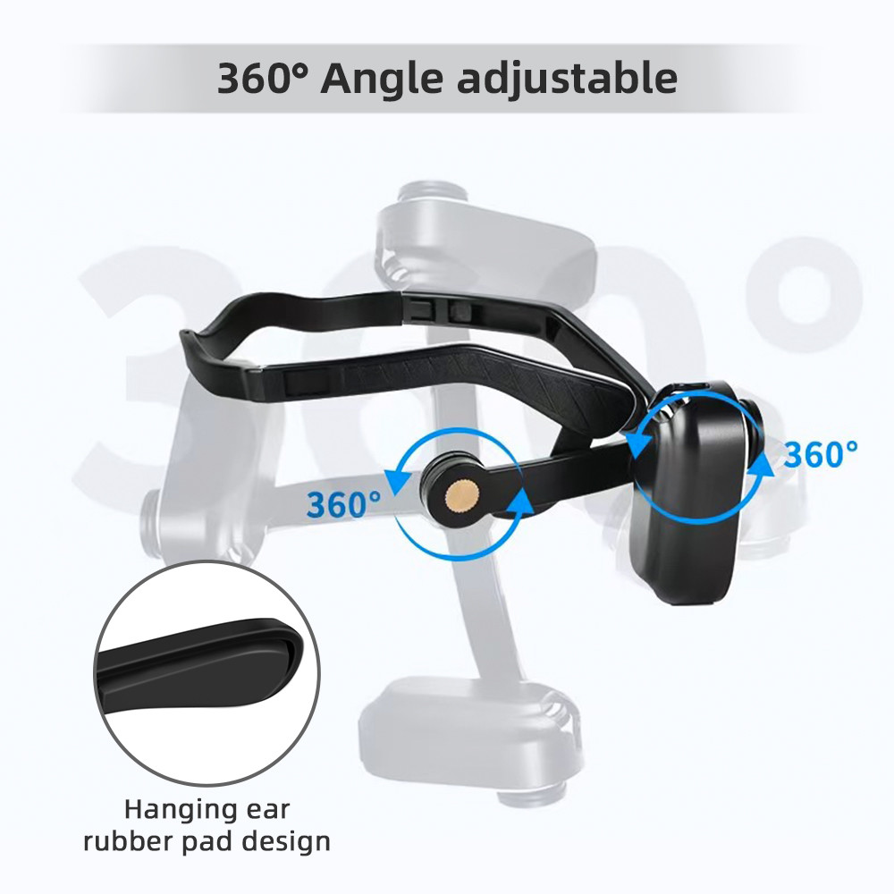 Jiabo Sports Camera Head Mount Magnetic POV Holder Replacement for insta360 GO3 อุปกรณ์เสริม