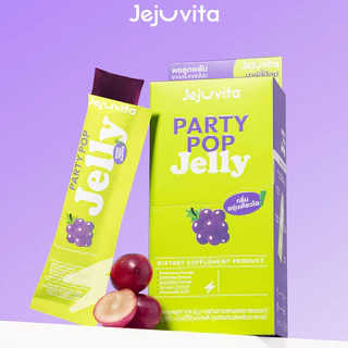 Jejuvita Jelly เจจูวิต้า ผลิตภัณฑ์เสริมอาหารเจลลี่ [25g x 6pcs] (Party Pop/Apple Cider Vinegar/Asta Glow)