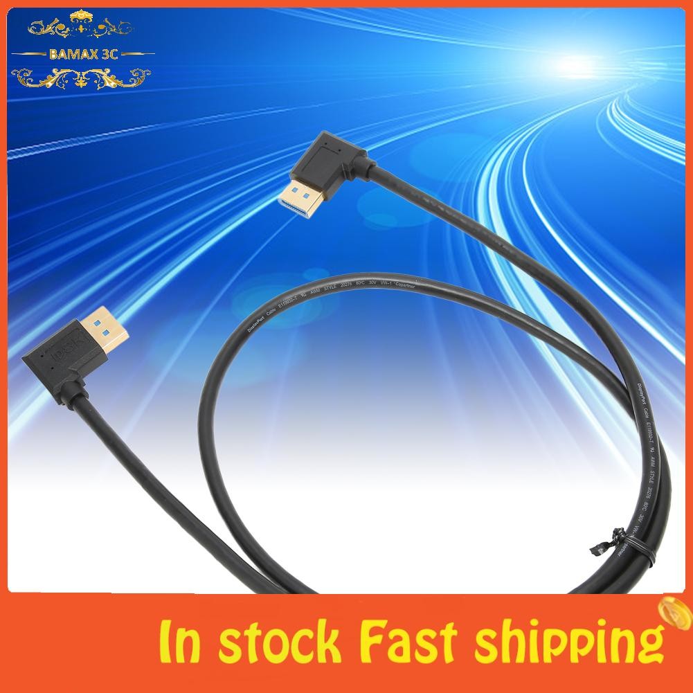 Bamaxis BAMAXIS TIHEBEYAN DISPLAYPORT CABLE 1.4 ความเร็วสูง 8K 60Hz 4K 144Hz 2K 165Hz สำหรับ PC Moni