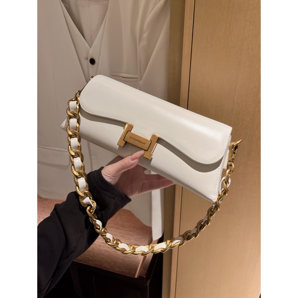 Thailand Lyn Brand กระเป๋า messenger สไตล์ใหม่ ดีไซน์เนเชอรัล คุณภาพสูง สำหรับผู้หญิง พกพาสะดวก ใช้ง