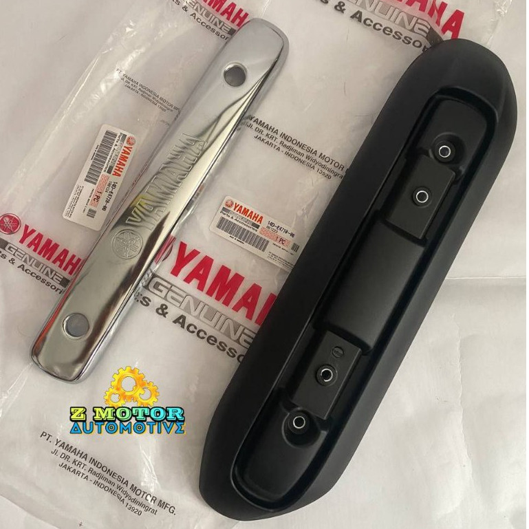 Original Yamaha Mio Smile/Soul Fino ท่อไอเสีย Shield | ฝาครอบโล่ไอเสีย