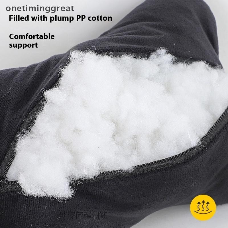 Onetiminggreat 2 ชิ้นปรับ Auto Head หมอนรองคอ Bound-รูปรถที่นั่งสนับสนุนเอวเบาะนวดคอรถ Headrest OTA