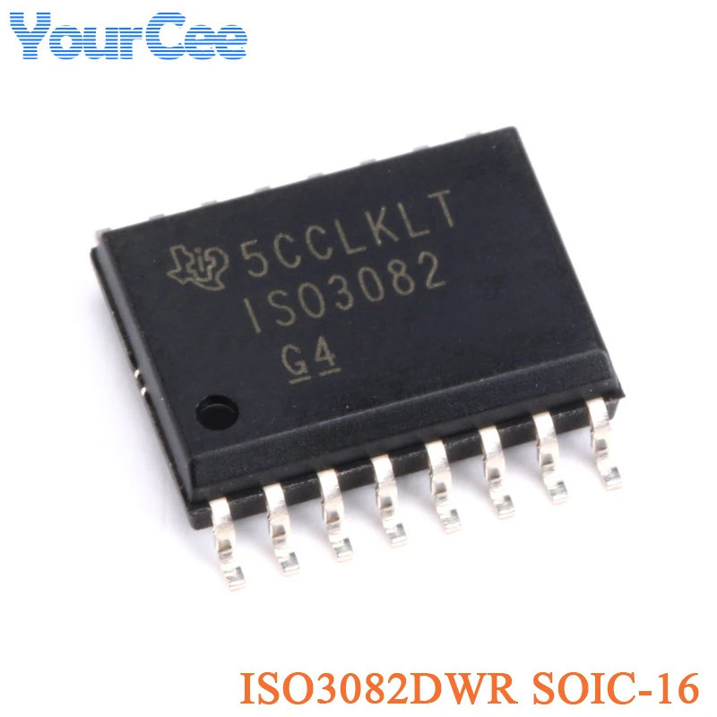 10 ชิ้น/2 ชิ้น ISO3082DWR SOIC-16 ISO3082 G4 ชิปไดร์เวอร์ RS-485/RS-422 ตัวรับส่งสัญญาณ ISO3080DWR I