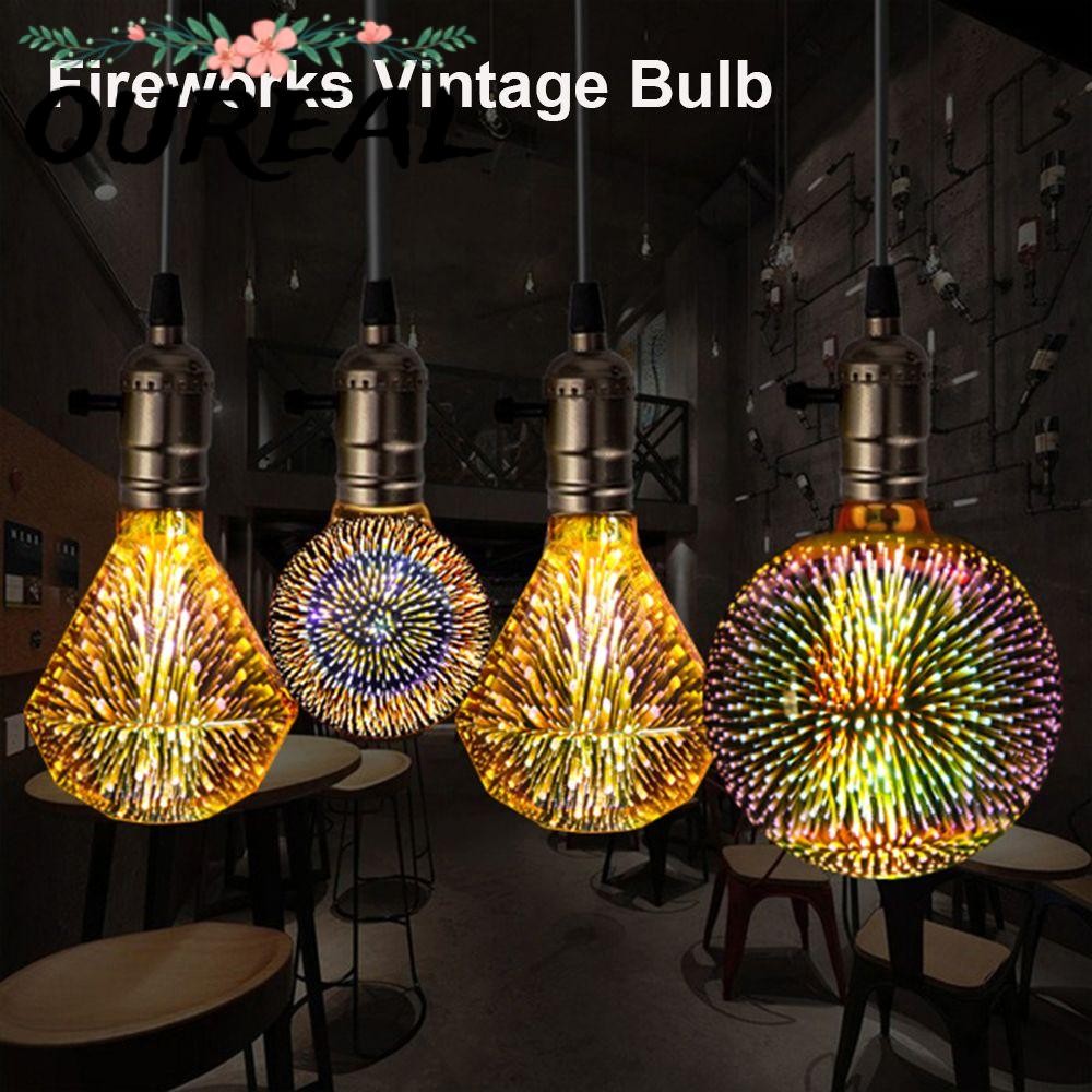 OUREAL Edison Bulb Holiday Wedding E27 Party ความแปลกใหม่