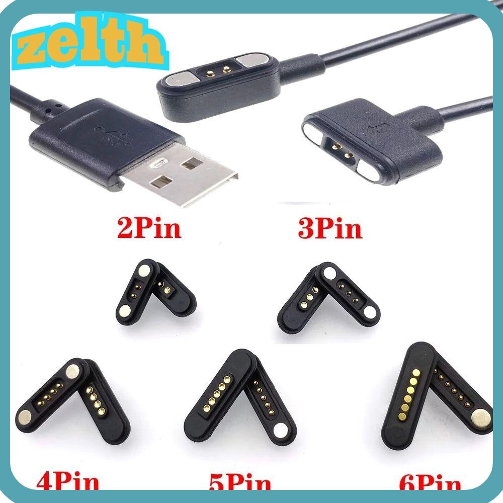 ZELTH DC Magnetic Pogo Pin Connector, กันน้ํา 2A Pogopin Magnetic Connector, 2Pin 3Pin 4Pin 5Pin Spa
