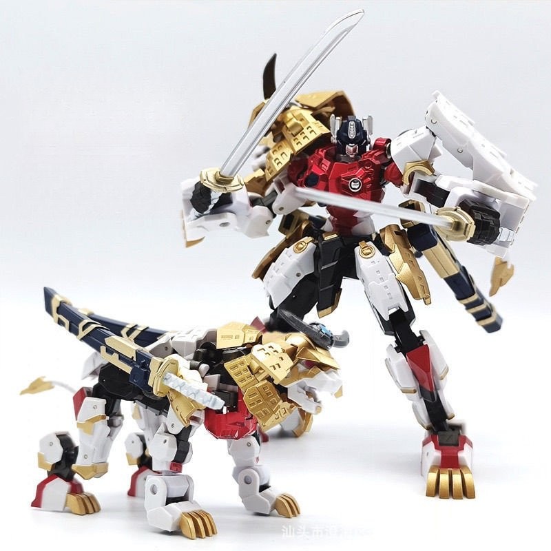 Transforming Toy Robot Optimus Prime Lion King Commander Armed Model CD-01B Dark Optimus