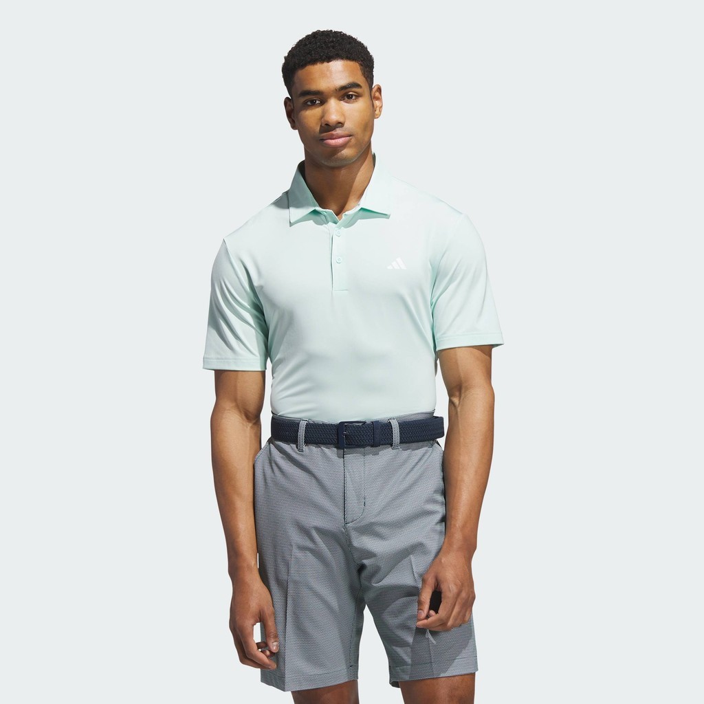 adidas Golf Ultimate365 Solid Polo Shirt Men Turquoise JX7213