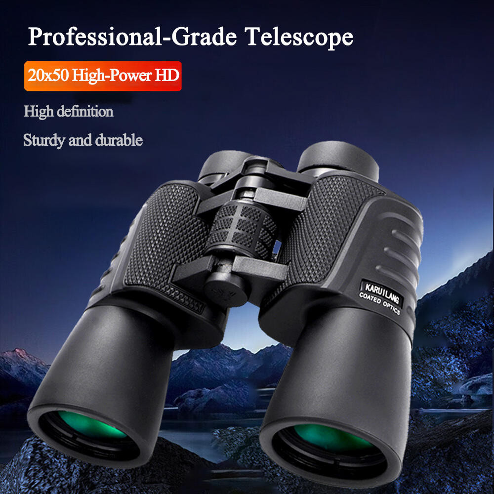 สำหรับการล่าสัตว์กล้องส่องทางไกลกล้องโทรทรรศน์ 20X50 ไนโตรเจนกันน้ำพลังงานสูงความละเอียดสูง HD 168ft