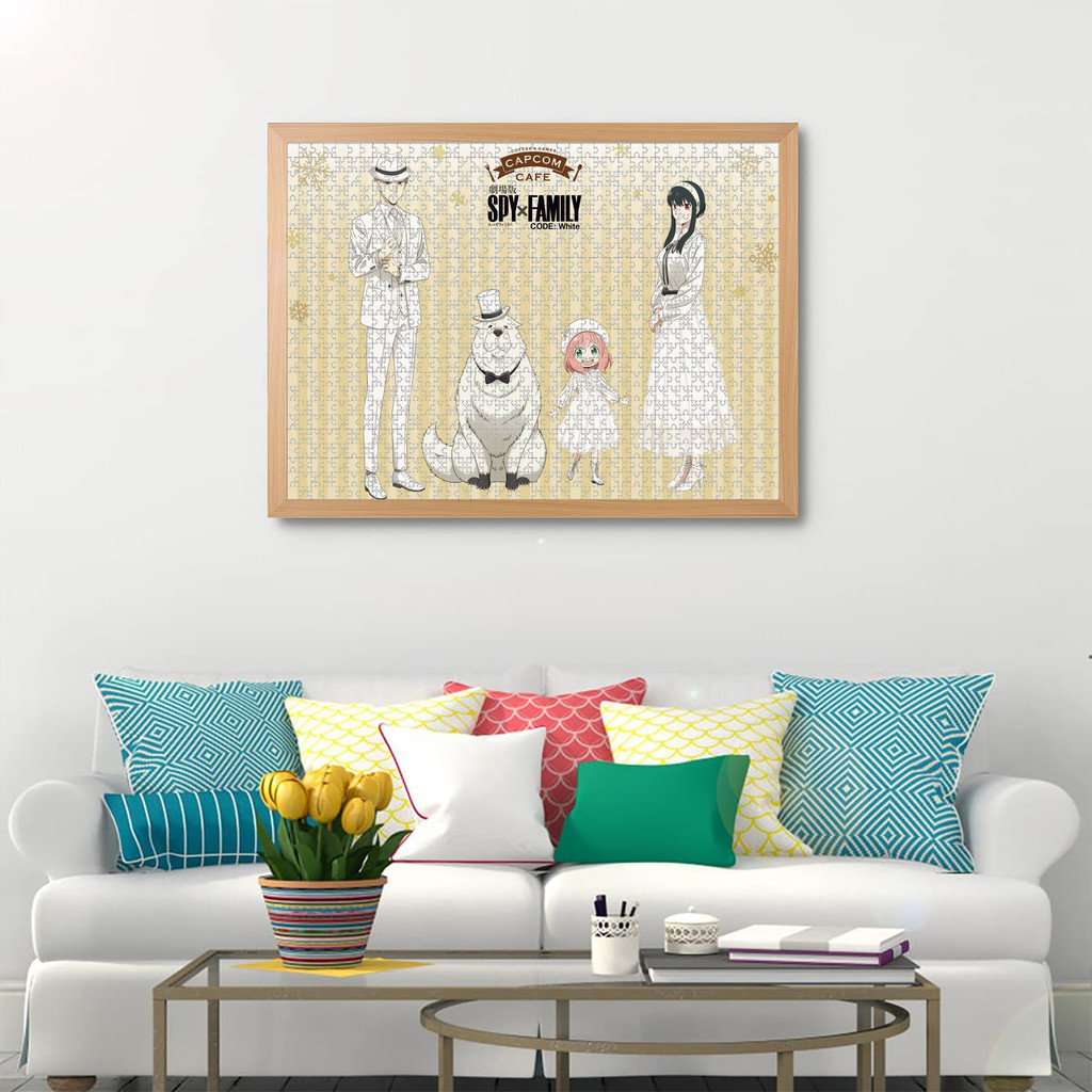 Spy X ครอบครัวรหัสจิ๊กซอว์การศึกษาความเครียดบรรเทาของขวัญตกแต่งบ้าน - รูปที่ 2