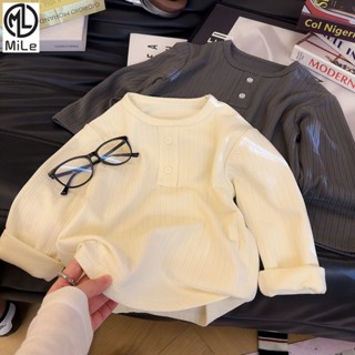 เสื้อเด็กและทารกดีไซน์แบบเยอรมัน พร้อมกระดุมยอก ลายเรียบหรูส…