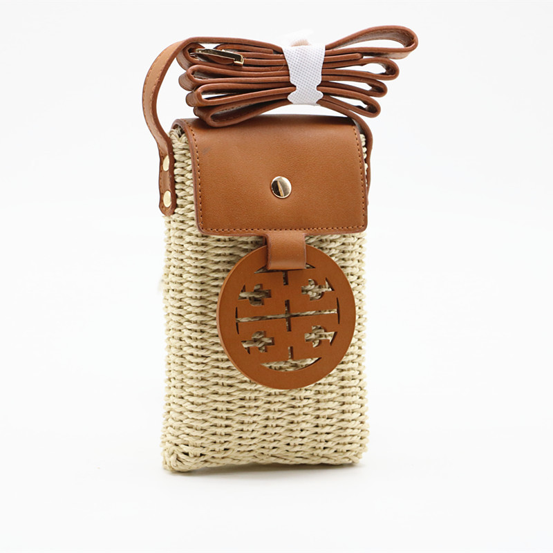 Shengjie Craft One-Shoulder Messenger กระเป๋าโทรศัพท์มือถือ Beige Camel กระเป๋าใส่เหรียญ JZ109MY