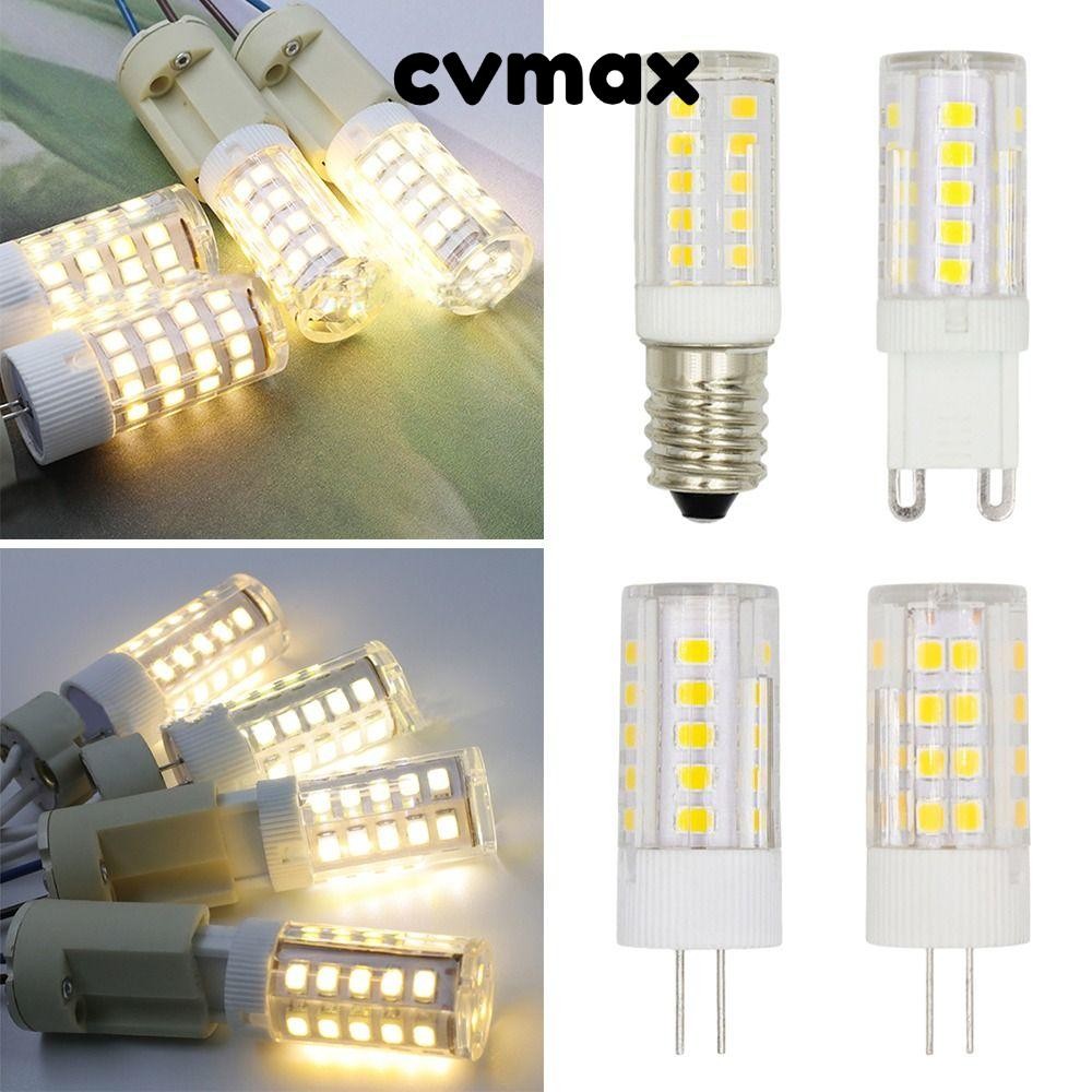 CVMAX No Flicker G4 G9 E14 ไฟ LED 220V หลอดไฟข้าวโพด