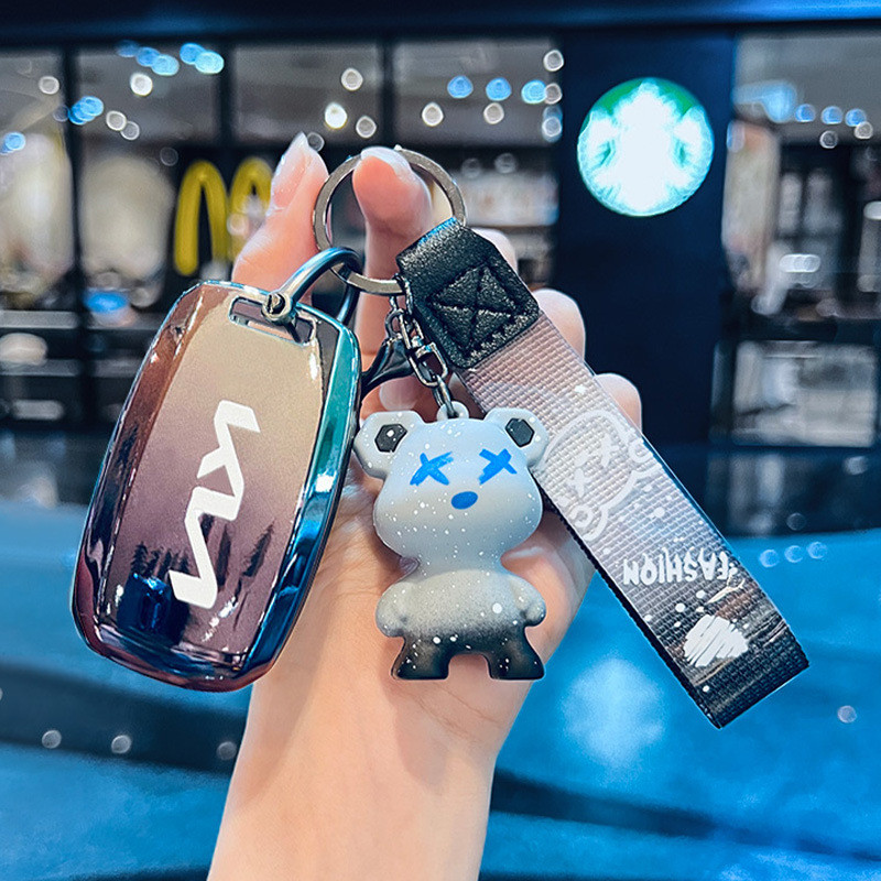 // k4 Platinum Lion Running/Chi Running Freddy kx5kx1kx3k2 ฝาครอบกุญแจ k5 เหมาะสําหรับ Kia K3 Tuojie