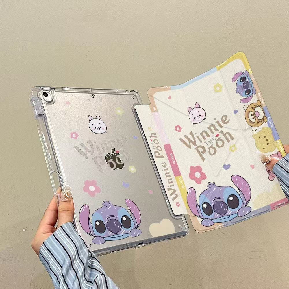 【Good Luck】IPad pro2024 เคสป้องกันแท็บเล็ต 2025 Stitch Air11 ipad 11th Generation iPad gen 10 กรณี air5 iPad air 6 iPad 10.2 นิ้ว Pro2024 iPad mini7 ใช้ได้ รุ่นที่ 11 ipad gen 10 case air5 ipad air 6 iPad 10.2 pro2024 ipad mini7  iPad case pro24 เคสไอแพด