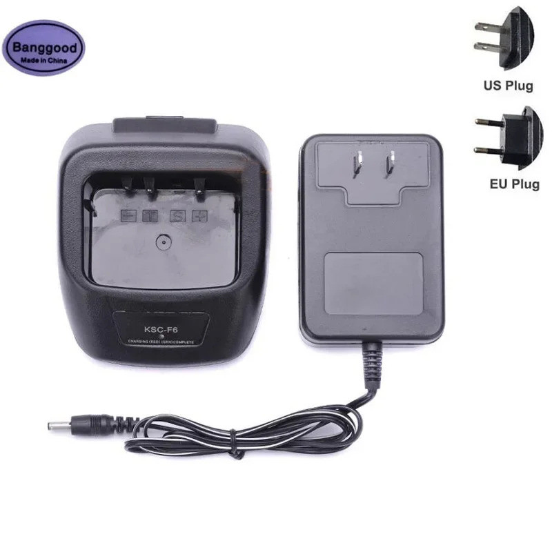 KSC-F6 Desktop Dock Charger สําหรับ Kenwood PB-42L PB42L TH-F6A TH-F6 TH-F7 TH-F7E TH-F7A วิทยุ Walk