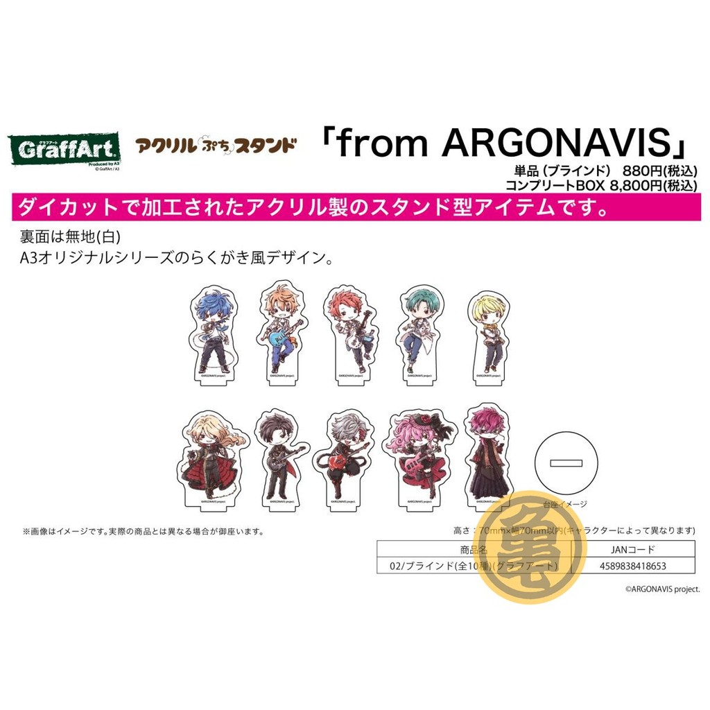 A3 Dream Concerto Stand Box Egg 02 Graffiti รุ่น Q GraffArt อะคริลิค 2 Pre-order ARGONVIS