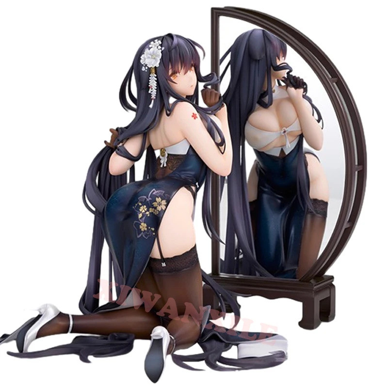 17 ซม.Azur Lane Azuma เสียงนุ่มฤดูใบไม้ผลิอะนิเมะสาวรูป Azur Lane St Louis Action Figure ตุ๊กตาของเล