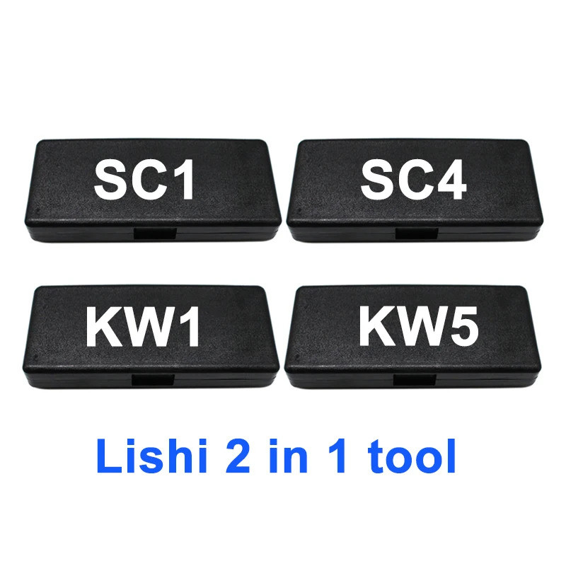 LISHI 2 IN 1 SC1 SC4 KW5 KW1 KW14 เครื่องมือช่างกุญแจ pick&decoder