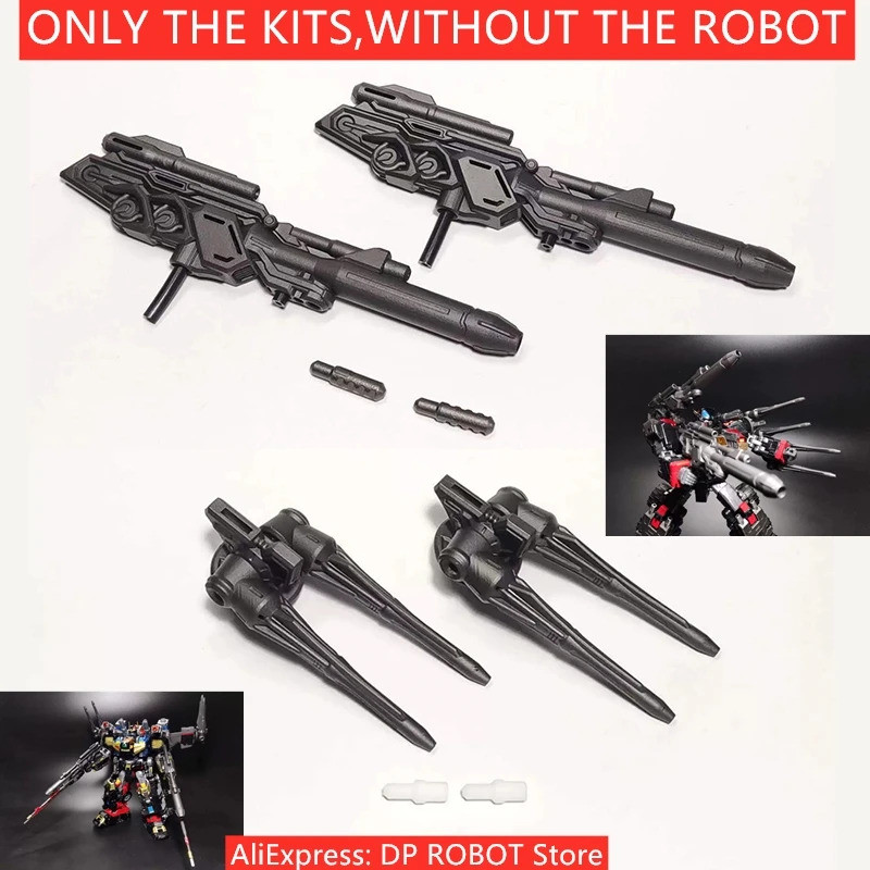 อาวุธอัพเกรดชุดสําหรับ Lost Planet Powered ชุด MFT Diaclone DA92 DA85 TF ของเล่น 4 มม./5 มม.Grip รูป