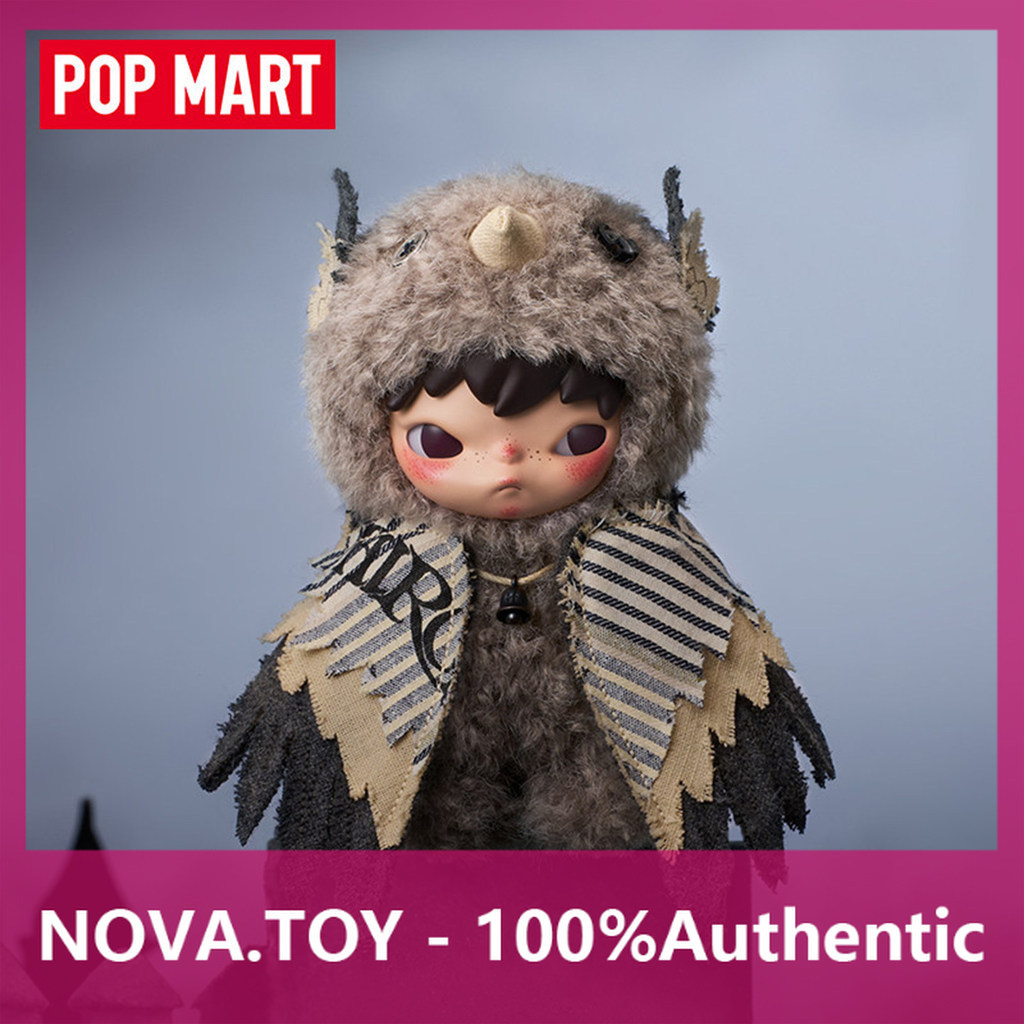 [secret] POPMART Hirono Hirono Hirono Series ตุ๊กตาผ้ากํามะหยี่จี้ปริศนากล่องของขวัญ