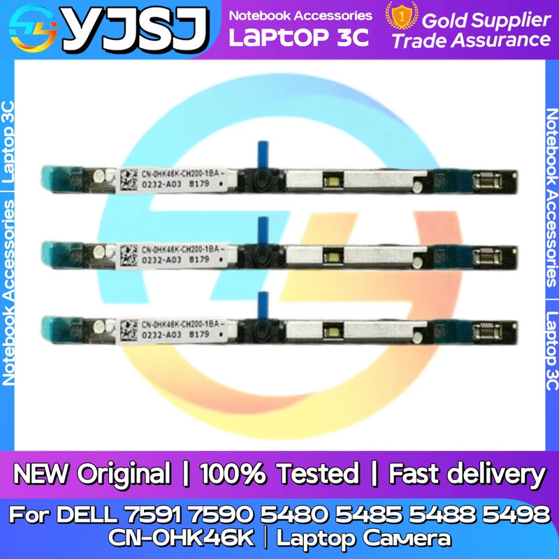ใหม่ Original แล็ปท็อปโน้ตบุ๊คกล้องสําหรับ DELL 7591 7590 5480 5485 5488 5498 โมดูลหัววิดีโอ CN-0HK4